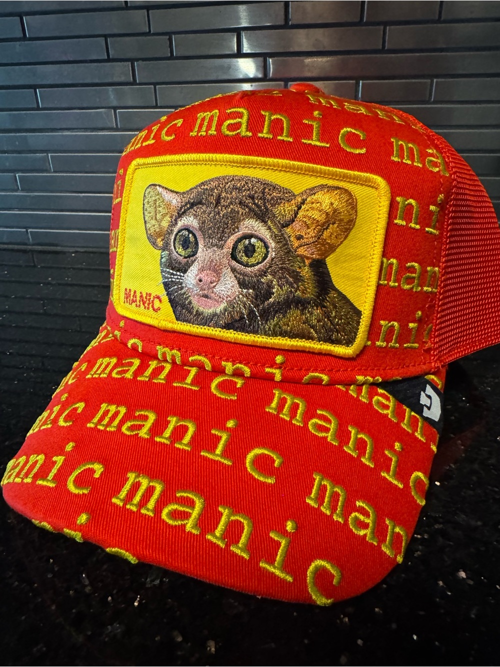 Goorin Bros Manic Red Trucker Hat